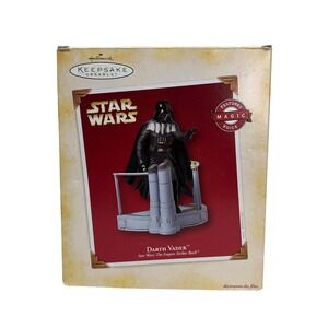 Hallmark Star Wars Darth Vader Magic Voice Keepsake Ornament 2005 *READ*‎